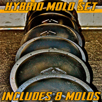 Mammoth Set of 8 Molds