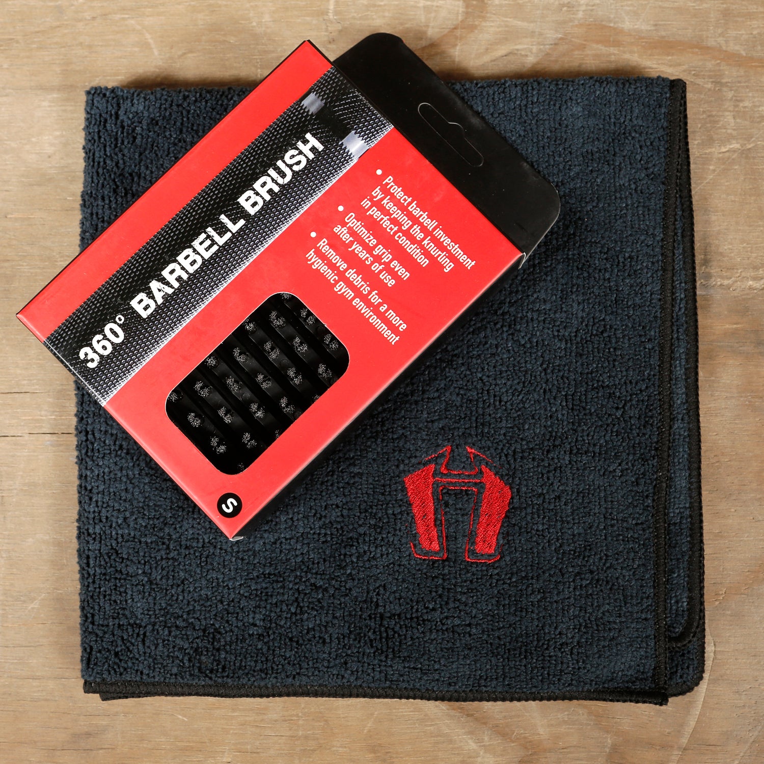 HYBRID ATHLETICS – STEEL BARBELL BRUSH SET